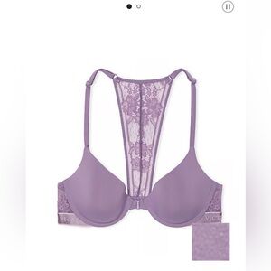 Victoria's Secret Lavender Lace Detail Bra